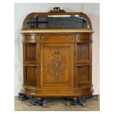 Antique Demi-Lune Sideboard-10485