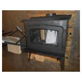 Gas Stove - Missing Front Glass & Screw for Leg