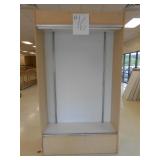 Lighted Cabinet w/ glass doors