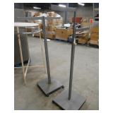 2 Adjustable Racks on wheels