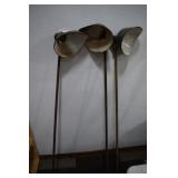 (3) Antique Bill Board Lights