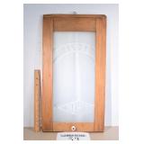 Glass Pantry Door