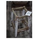 Cane Top Stool