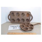 Cast Iron Corn Bread Pans