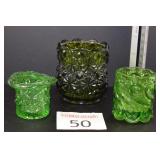 Lenox Candle Holder, Glass Hat & Votive