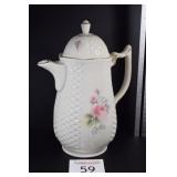 Donegal China Coffee Pot