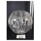 (2) Possible Lead Crystal Bowl & Bowl w/ Lid
