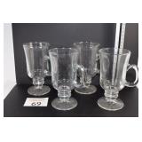 (4) Mugs & (4) Dessert Dishes
