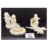 (4) Department 56 Snowbabies