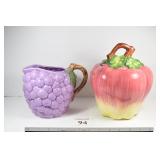 Picher & Cookie Jar