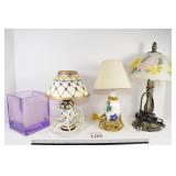 (3) Small Decorative Lamps