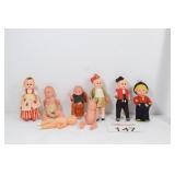 (8) Celluloid Dolls
