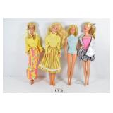(4) Barbies