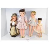 (5) Assorted Dolls