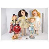 (5) Assorted Dolls