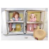 (2) Franklin Heirloom Dolls