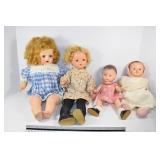 (4) Assorted Dolls
