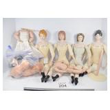 Box of Dolls & Doll Parts