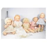 (5) Vintage Dolls