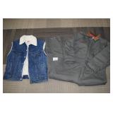 Clothing Levi Vest Size M & Coveralls Size L Short