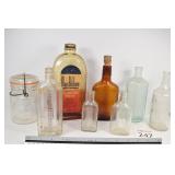 Assorted Vintage Bottles