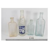 Assorted Vintage Bottles