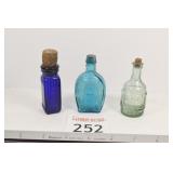 (3) Small Bottles