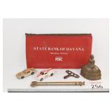 State Bank of Havana, IL Cash Bag & Keys