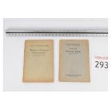 (2) Little Blue Books No. 129 & 522