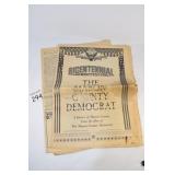 1976 Macom Conty Democrat Bicentennial Ed.