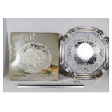 (2) Silverplated Trays