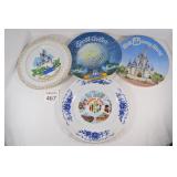 Disney Commerative Plates