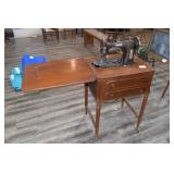 Domestic Sewing Machine and Table
