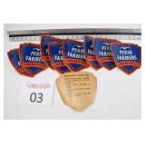 Pekin Farmers Insurance Logo Stickers