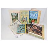 Assorted Books, Birds, Plants & Fish