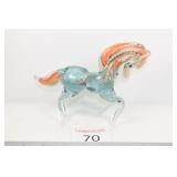 Horse Glass Figurine