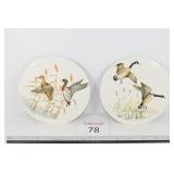 (2) Goose & Duck Trivets