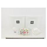 Paperweight & Assorted Trinket Dishes