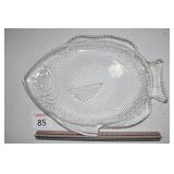 Fish Glass Serving Tray