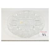 Glass Egg & Relish Tray