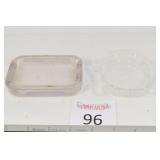 Vintage Paper Weight & Glass Ashtray