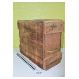 Wooden Ammo Box