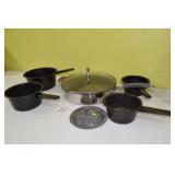 Pans & Skillet w/ Lid