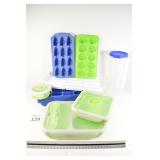 Ice Cube Trays, Tupperware Keeper & Expandable