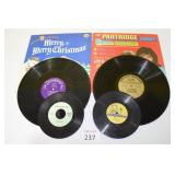 (6) Vinyls Captain Kangaroo