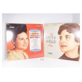 (2) Kitty Wells Vinyls