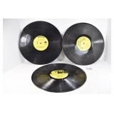 (3) Vinyls Scooby Doo, Batman & Peterpan