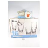 (4) Oneida Rocks Glasses & Anchor Hocking 16 pc. .