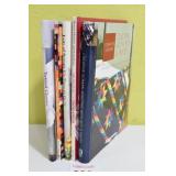 (5) Assorted Quilting & Cross Stitch Books