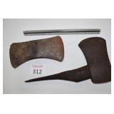 (2) Axe Heads